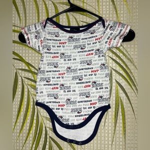 NFL Team Apparel New England Patriots Baby Onesie 18months